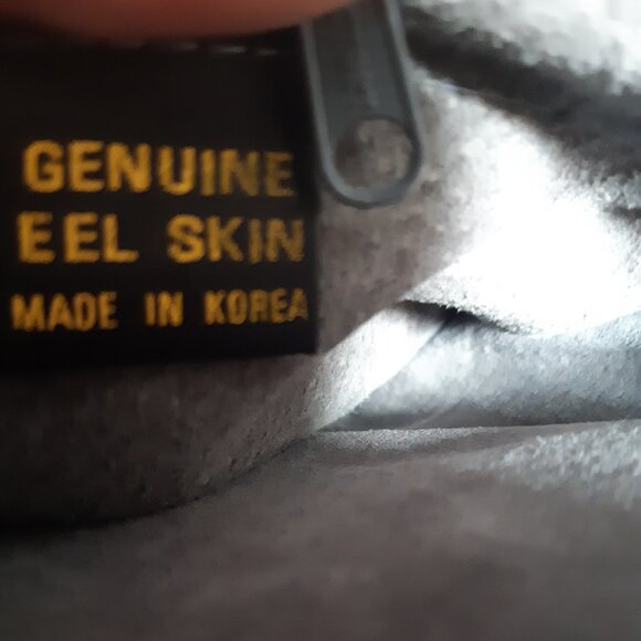 Genuine Eelskin shoulder purse and wallet (Sold as set) - Picture 15 of 15